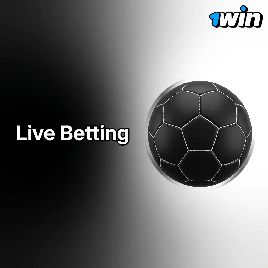 1win live betting interface showing real-time odds, score tracker, and in-play markets across soccer, basketball, tennis, and esports